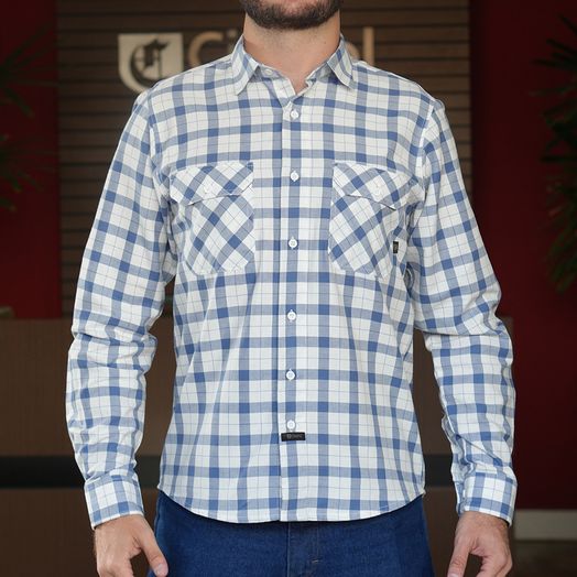 Camisa Joe Azul e Branca Citerol 01
